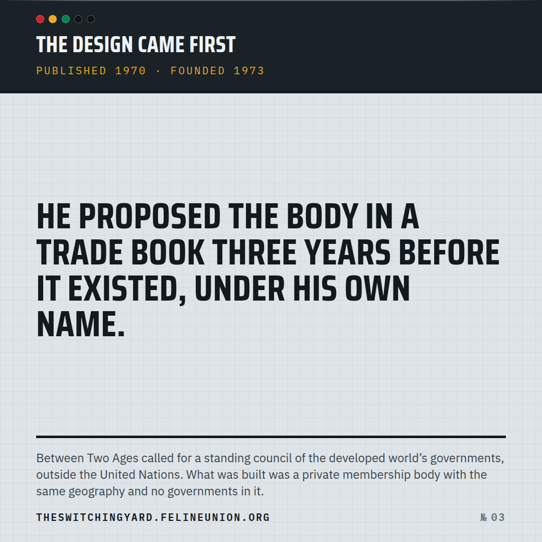 Share card 03: The design came first.