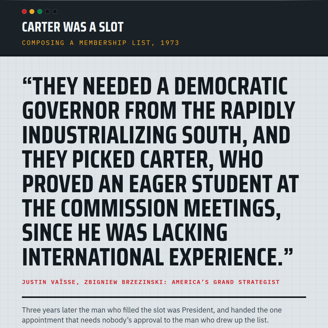 Share card 04: Carter was a slot.