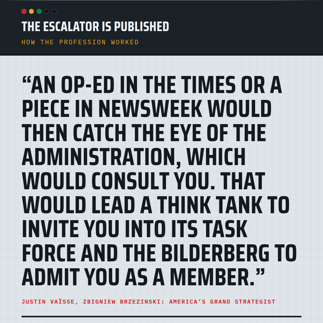 Share card 05: The escalator is published.